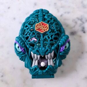 Vtg Mighty Max Liquidates Ice Bluebird Toys Teal Mini Figures Set Incomplete